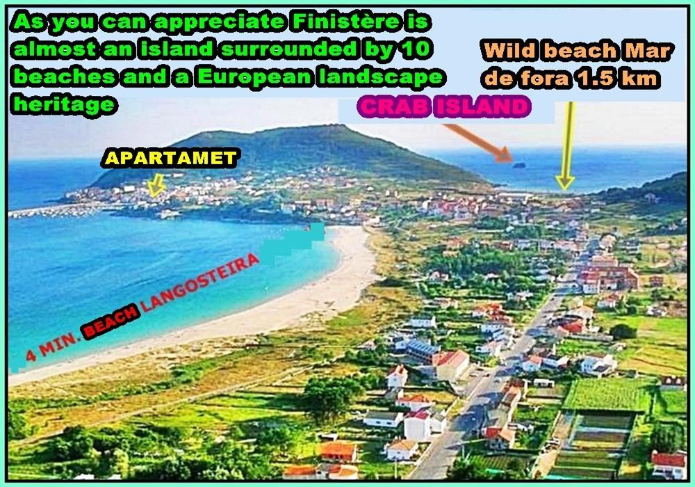 Apartamento Paseo Del Puerto Fisterra Zewnętrze zdjęcie