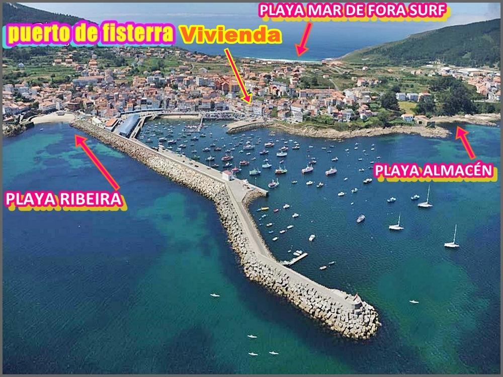 Apartamento Paseo Del Puerto Fisterra Zewnętrze zdjęcie
